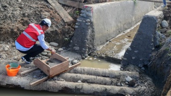 Groundbreaking Irigasi di Luwu, Gubernur Sulsel: Mari Kawal Untuk Petani