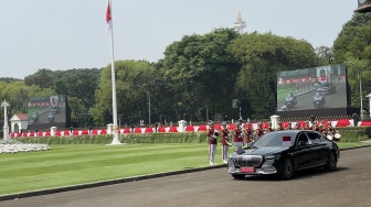 Prabowo Terima Kunjungan Kerja PM Singapura di Istana, 26 MoU Akan Ditandatangani