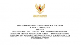 Menkeu Purbaya Resmi Tetapkan Daftar Batubara yang Dibatasi Ekspornya