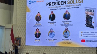 Bedah Buku Presiden Solusi, Abdul Mu'ti Ajak Publik Jangan Cuma Melihat Kekurangan Prabowo