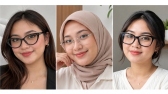 10 Bentuk Frame Kacamata yang Cocok untuk Wajah Bulat, Pipi Chubby Dijamin Auto Tirus