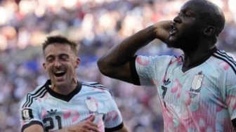 Protes Ala Romelu Lukaku: Tiru Joget Gemoy Trump hingga Tatap Tajam Infantino