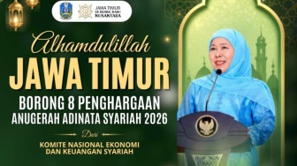 Jatim Raih 8 Penghargaan Anugerah Adinata Syariah 2026, Gubernur Khofifah: Wujudkan Ekonomi Syariah