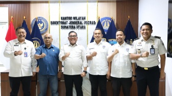 Dukung Gelaran Internasional, Kanwil Imigrasi Sumut Terima Audiensi Ikatan Motor Indonesia