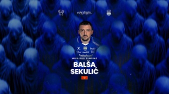 Datangkan Striker Montenegro Balsa Sekulic, Lini Depan Persib Bandung Makin Ngeri