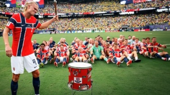 Asal-usul Viking Row, Selebrasi Timnas Norwegia yang Guncang Piala Dunia