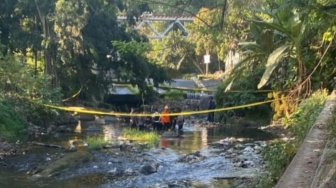 Benda Diduga Roket atau Rudal Ditemukan di Sungai Blitar, Tim Jibom Turun Tangan
