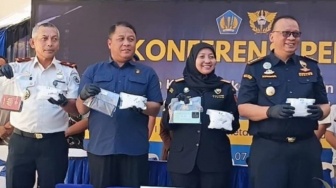 Penyelundup Narkoba di Bandara Hasanuddin Ditangkap