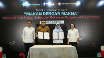TikTok Donasi 200 Ribu Dolar AS untuk Sektor Pangan RI