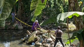 Sulit Dievakuasi, Bom Pesawat Raksasa di Blitar Masih Terkubur di Dasar Sungai Lahar