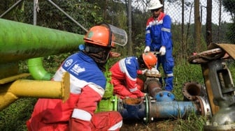 Target Operasi 2030, PGE Tajak Sumur Eksplorasi Pertama PLTP Lumut Balai Unit 3