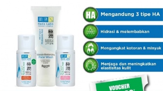 Skincare Hada Labo Ada Apa Aja? Ini 4 Rangkaiannya yang Aman untuk Kulit Sensitif