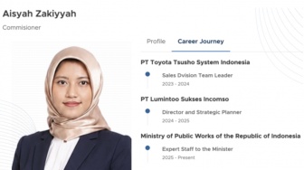 Sosok Aisyah Zakkiyah, Komisaris BUMN Viral Diduga 'Keluarga' Menteri