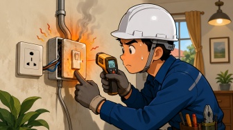 Sakelar Lampu Terasa Panas Saat Disentuh? Ini  Tanda yang Harus Diwaspadai