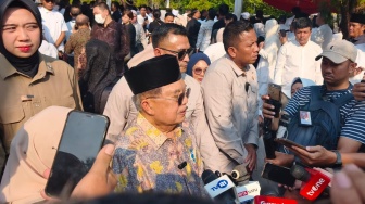JK di Pemakaman Rachmat Gobel: Kita Kehilangan Sosok yang Paham Masalah Bangsa