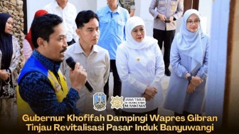 Gubernur Khofifah Dampingi Wapres Gibran Tinjau Revitalisasi Pasar Induk Banyuwangi: Optimis Tumbuh