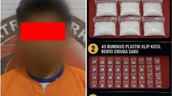Gudang Sabu Berkedok Barbershop di Ruko Way Kenanga Tubaba Terbongkar