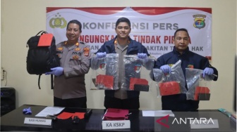 Penyelundupan Senpi Rakitan Asal Jabung Modus Paket Gagal, Tujuan ke Pelaku Curanmor di Cikarang