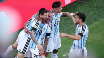 Argentina Unggul Cepat! Sundulan Mac Allister Bawa Albiceleste Robek Gawang Swiss