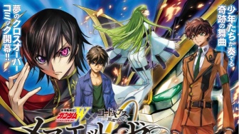 Mobile Suit Gundam Wing dan Code Geass Resmi Luncurkan Manga Crossover Baru