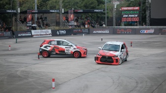 Dominasi Mutlak Toyota Gazoo Racing Indonesia Jadi Ancaman Serius Rival Slalom Nasional
