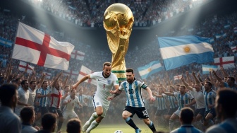 Head to Head Argentina vs Inggris: Siapa Lebih Unggul Jelang Semifinal Piala Dunia 2026?