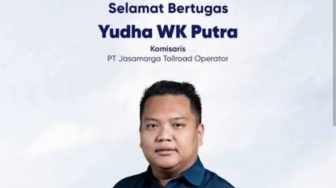 Yudha WK Putra Relawan Gibran Mendadak Viral Usai Diangkat Menjadi Komisaris Jasamarga Tollroad