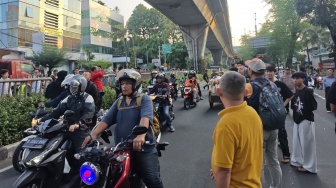 Pembongkaran JPO Tendean Selesai, Jalur Arah Pancoran Mulai Dibuka