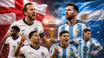 Prediksi Lini dan Skor Inggris vs Argentina: Duel Maut Demi Tiket Final