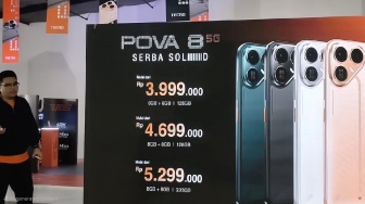 Tecno Pova 8 5G Resmi Hadir, Baterai 8.000mAh Tahan 2 Hari dan Harga Mulai Rp3,9 Juta
