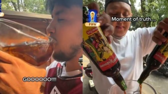 Demi Konten 'Jualan Miras' di Taman Mataram, Kreator TikTok Ini Kena Semprot Satpol PP Jaksel