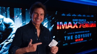 Ikut Beri Dukungan, Tom Cruise Bagikan Momen usai Nonton Film The Odyssey