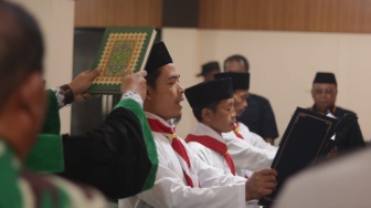 Tiga Napiter eks-Jamaah Islamiyah Ikrar Setia NKRI di Lapas Semarang