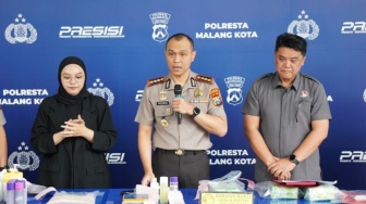 Polresta Malang Kota Bongkar 3,2 Kg Sabu dan Ribuan Ekstasi Jaringan DPO