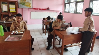 MPLS Berakhir, MBG jadi Pengalaman Pertama Mencicipi Buah Impor bagi Siswa di Sekolah Kecil Jogja