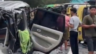 Kecelakaan Sibolangit Tewaskan 4 Orang, Sopir Truk Galon Air Jadi Tersangka