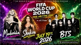 Resmi! Madonna, BTS, hingga Justin Bieber Bakal Guncang Panggung Final Piala Dunia 2026