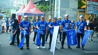 LRT Sumsel Kampanyekan Transportasi Publik, Penumpang Stasiun Cinde Tembus 110 Ribu