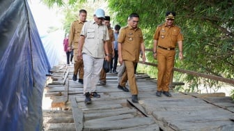Jembatan di Serang Mulai Dibangun Andra Soni Usai 25 Tahun Tak Tersentuh Perbaikan