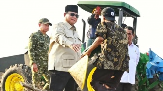 Prabowo Puji Peran TNI Dongkrak Produksi Beras, Panen Capai 19,2 Juta Ton hingga Juni 2026