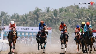 IHR: Indonesia Derby 2026 Padukan Adu Cepat Kuda Terbaik dengan Keindahan Arena Tepi Pantai