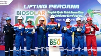 Pertamina Kilang Plaju Resmi Salurkan Biosolar B50, Tambah Pasokan Energi dari Sumatera Selatan