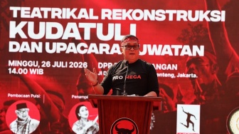 Hasto Wanti-wanti Demokrasi Bisa Mati Tanpa Kudeta Militer, Tanda-tanda Mulai Terlihat