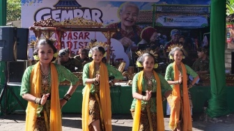 GEMPAR di Pasar Kebonagung Sukses Digelar, Gamelan hingga Tarian Meriahkan Suasana