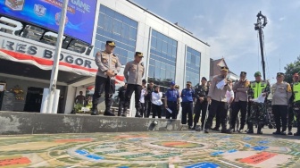 Indonesia vs Kamboja Diperketat, Jalur Evakuasi dan Penyekatan Pakansari Disimulasikan
