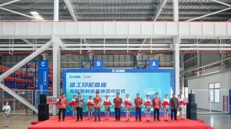 Perusahaan Alat Berat China XCMG Resmikan Pabrik Pertama di Indonesia