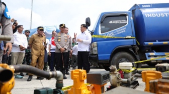 Ke Mana BBM Ilegal Sumsel Mengalir? Polisi Bongkar 96 Kasus dan Sita 1,28 Juta Liter