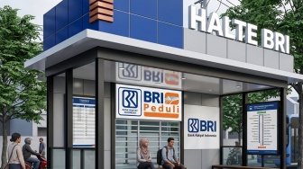 Dukung Transportasi Publik, BRI Palu Bangun 10 Unit Halte untuk Masyarakat