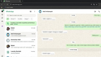 4 Cara Bikin Tampilan Chat WhatsApp Web Jadi Blur, Privasi Terjaga di Tempat Umum