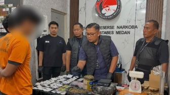 2 Anak Medan Ditangkap Kasus Narkoba Lintas Pulau, Modus Kirim Paket Ekspedisi